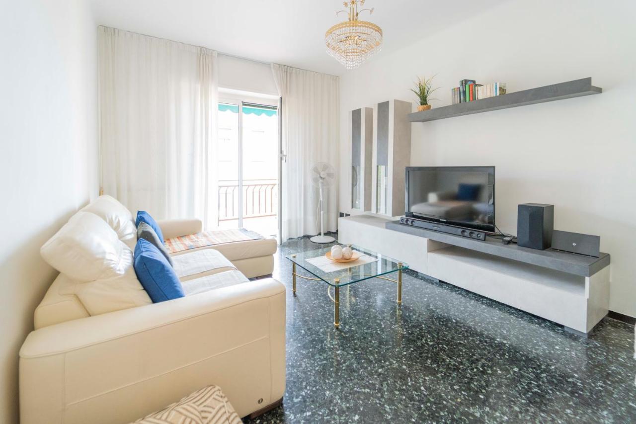 193 - Casa Via Della Chiusa - Centralissimo E Vicino Alla Baia Del Silenzio, Spiaggia E Mare 150M - Parcheggio Gratis Incluso E Aria Condizionata Σέστρι Λεβάντε Εξωτερικό φωτογραφία