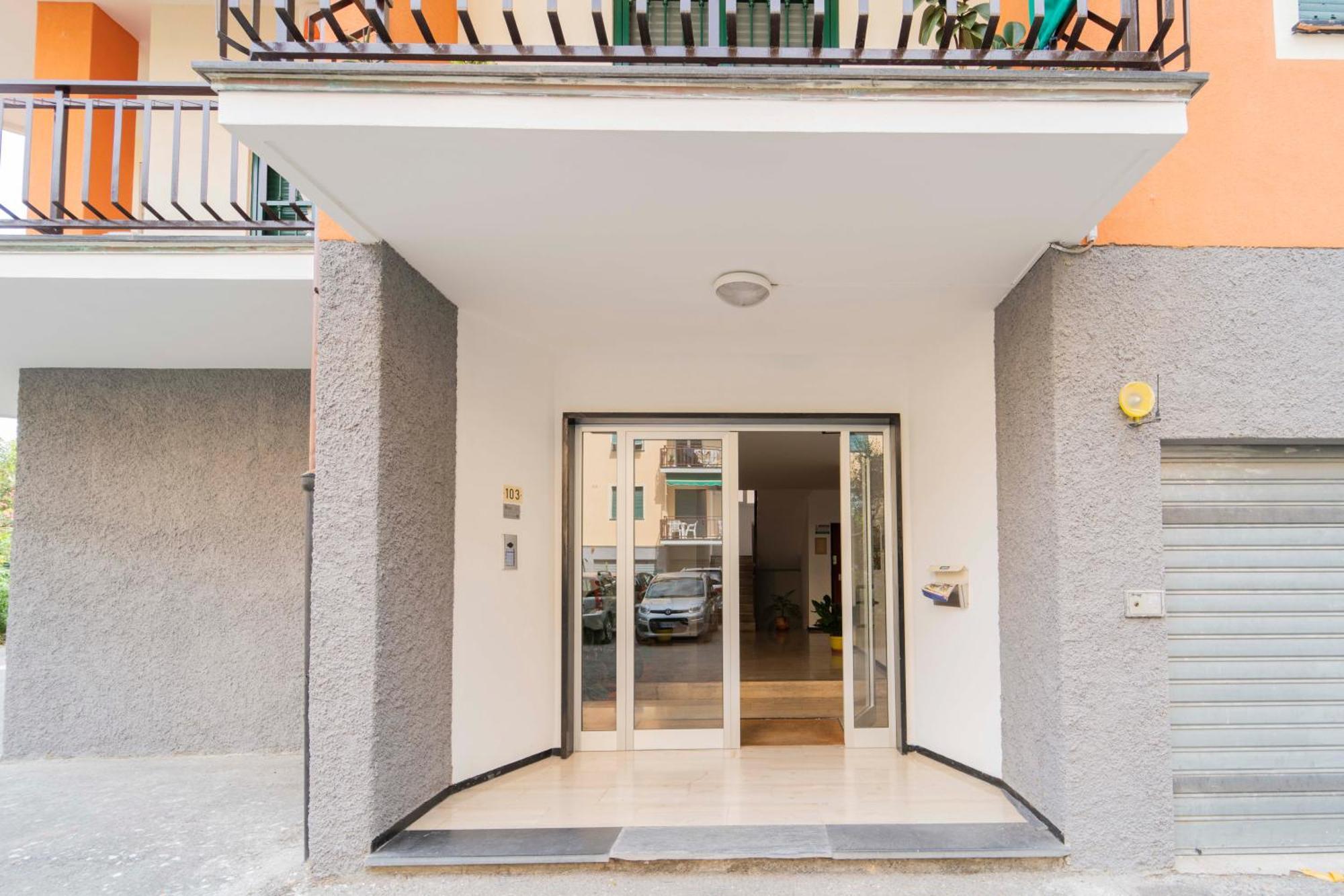 193 - Casa Via Della Chiusa - Centralissimo E Vicino Alla Baia Del Silenzio, Spiaggia E Mare 150M - Parcheggio Gratis Incluso E Aria Condizionata Σέστρι Λεβάντε Εξωτερικό φωτογραφία